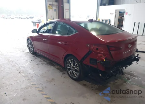 2020 Hyundai Elantra Limited z USA, uszkodzony, nr VIN KMHD84LF6LU897402